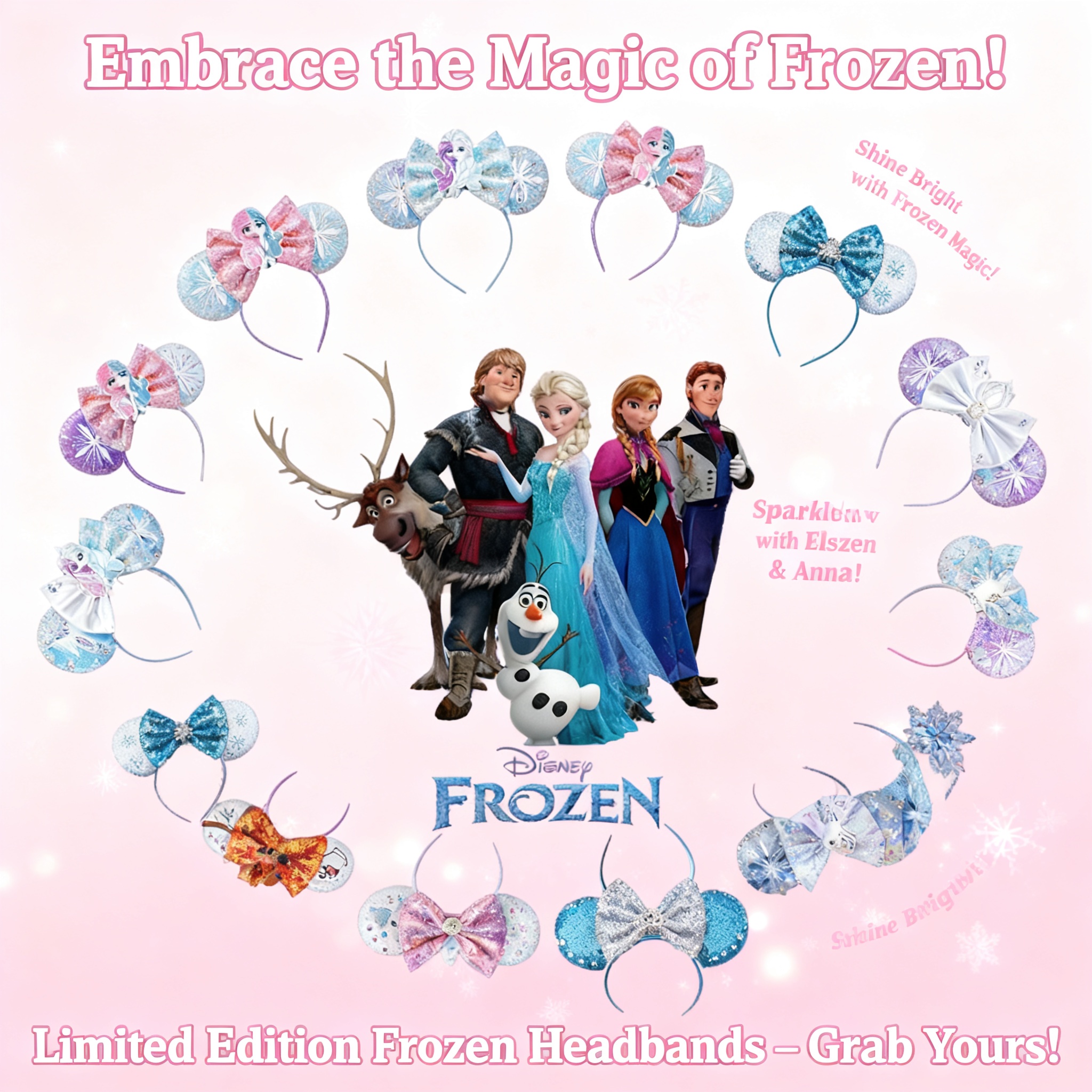 Elsa Gadget - Disney Frozen Elsa Princess Anna Snowflake