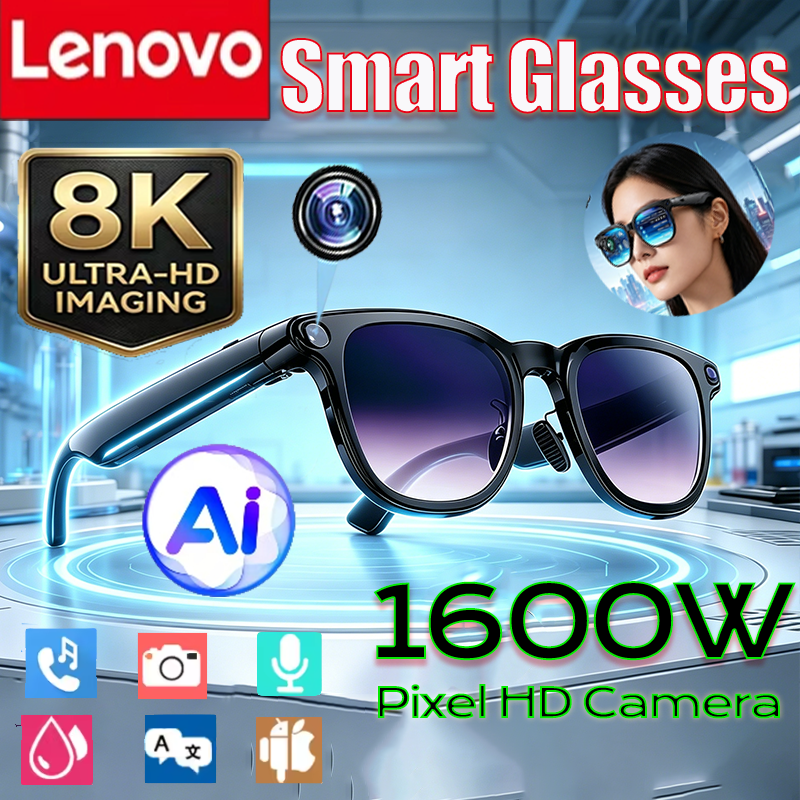 Smart Glasses Ar - Lenovo 8K 1600MP Smart Glasses AI