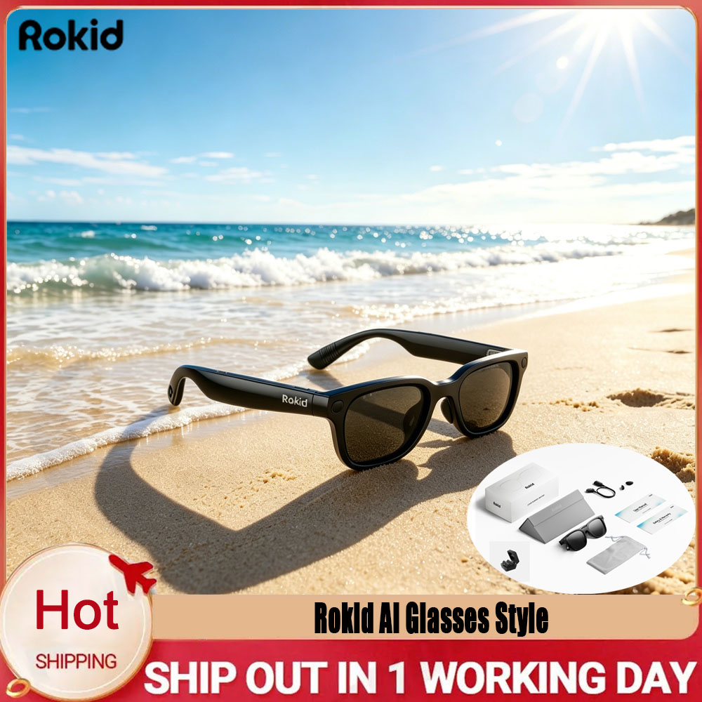 Smart Glasses Ar - Rokid AI Glasses Style 38.5g Ultra-Light