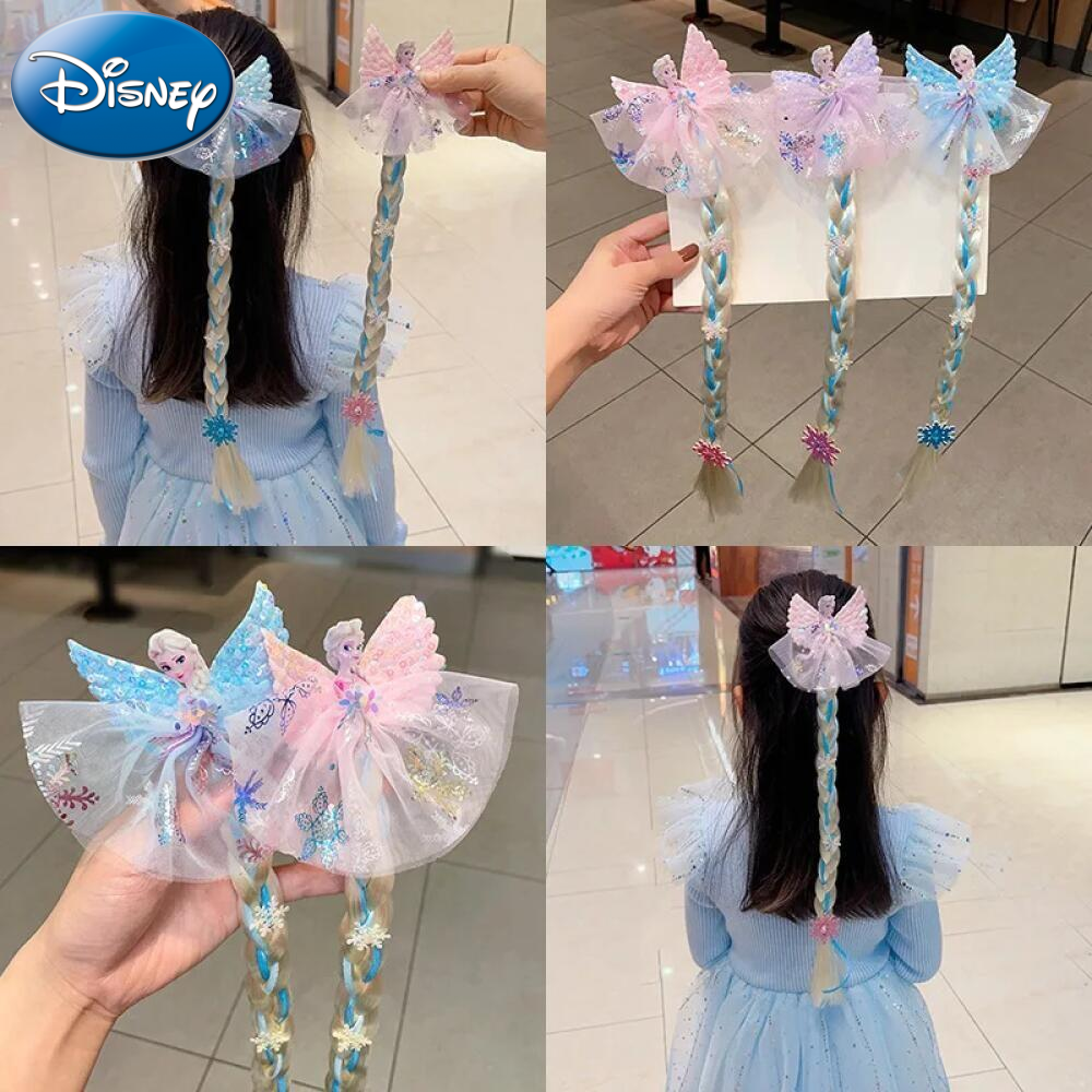 Elsa Gadget - Anime Frozen Elsa Princess Wig Braid