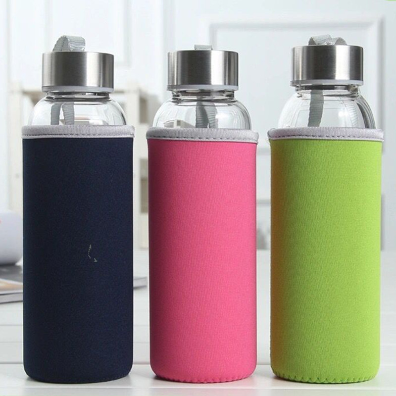 Smart Water Bottle Tracker - 550ml Travel bottle Car Shatterproof hand