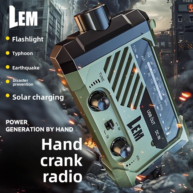 Survival Radio-Emergency Hand  – Solar Powered Charger Bewertung und Preis