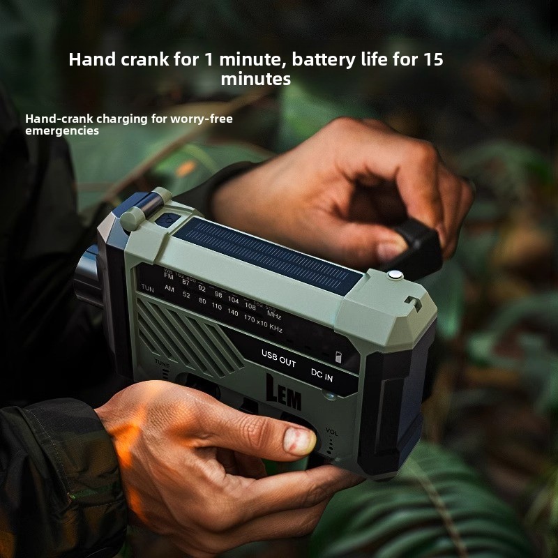 Survival Radio-Emergency Hand  – Solar Powered Charger Bewertung und Preis