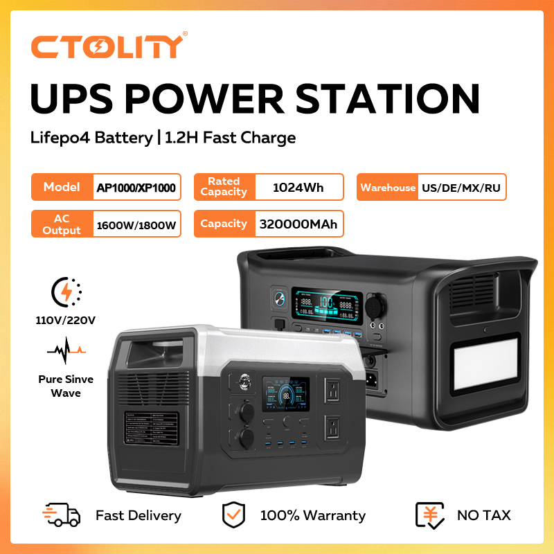 CTOLITY 1800W Portable Power S – Solar Powered Charger Bewertung und Preis
