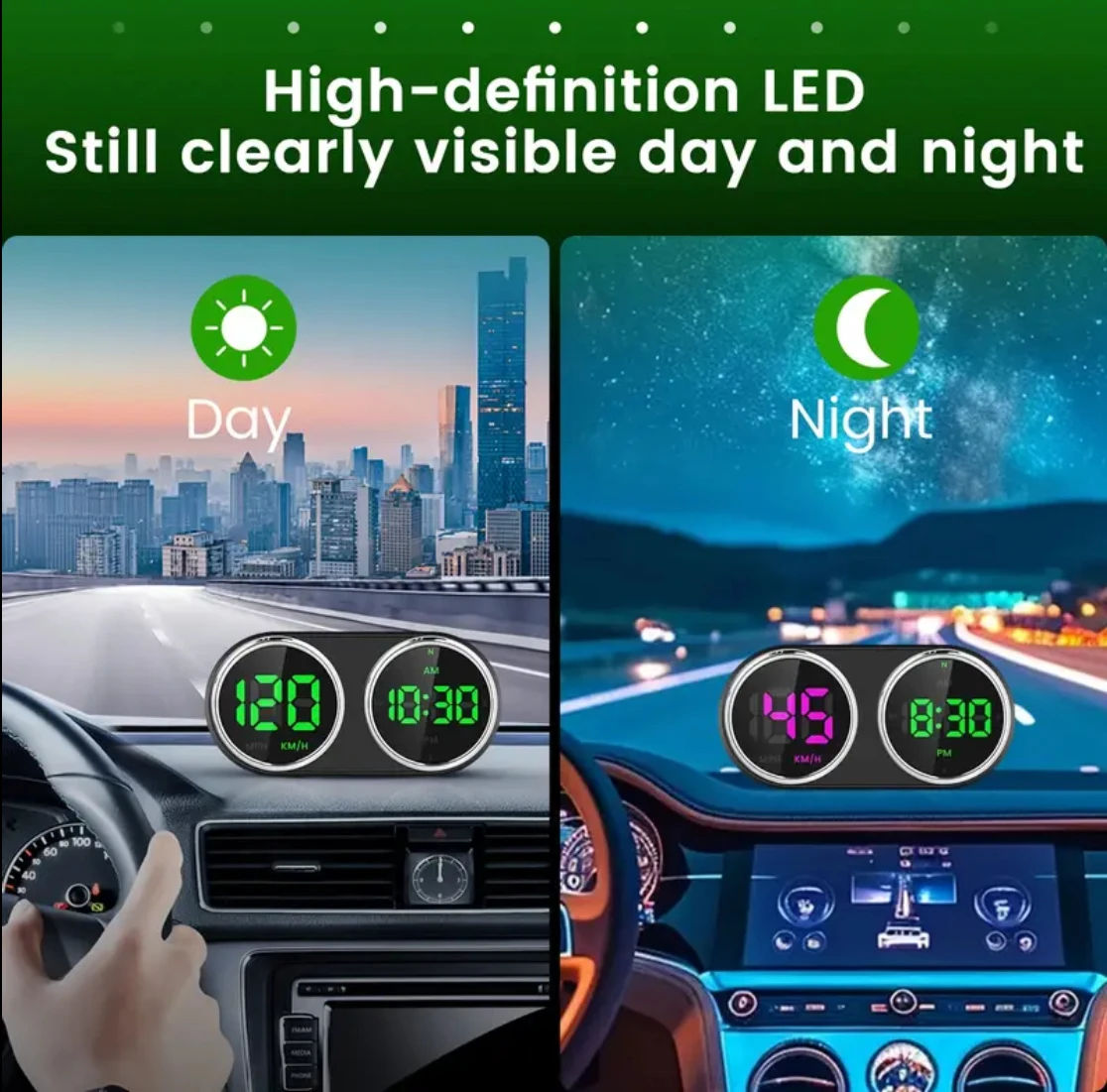 Car Motorcycle Electronic Cloc – Electronics Gadgets For Car Bewertung und Preis