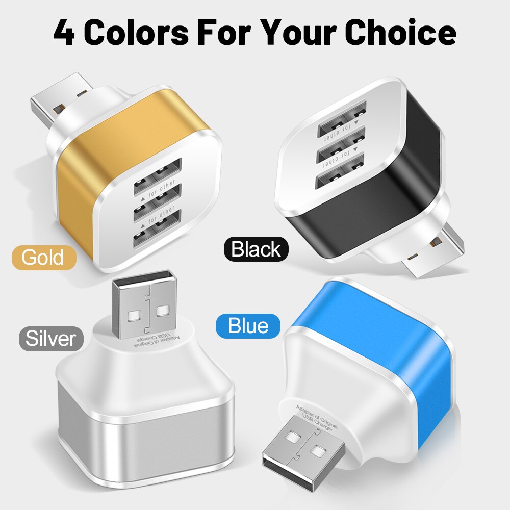3 Port USB Slots Adaptor USB 3 – Electronics Gadgets For Car Bewertung und Preis