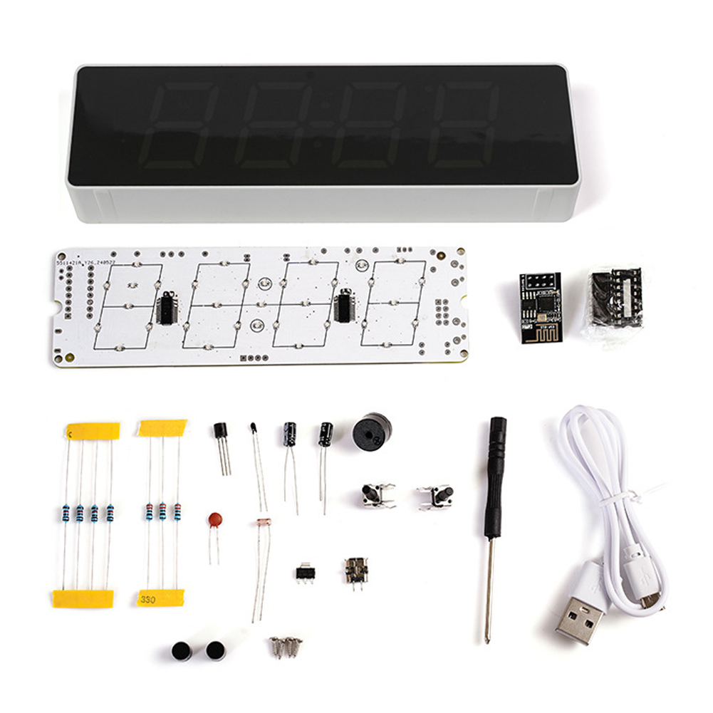 ESP8266 IoT Colorful WiFi Cloc – Diy Electronics Gadgets Bewertung und Preis