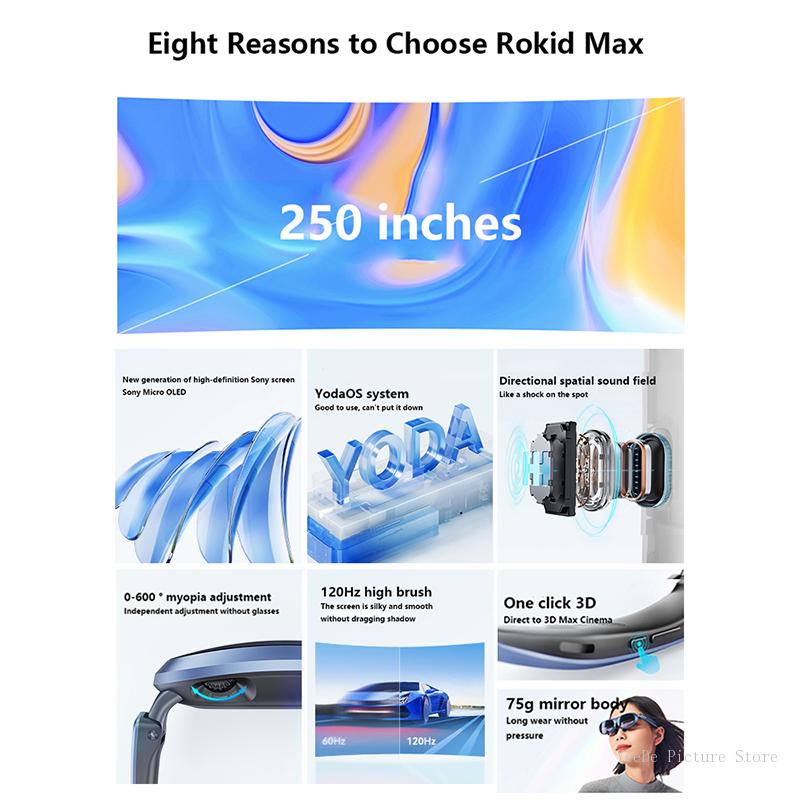 Rokid Max AR 3D Smart Glasses  – Smart Glasses Ar Bewertung und Preis