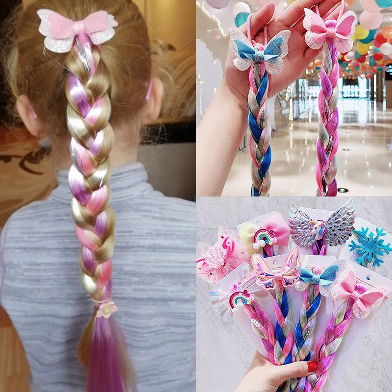 Littler Girls Long Braid Hair  – Elsa Gadget Bewertung und Preis