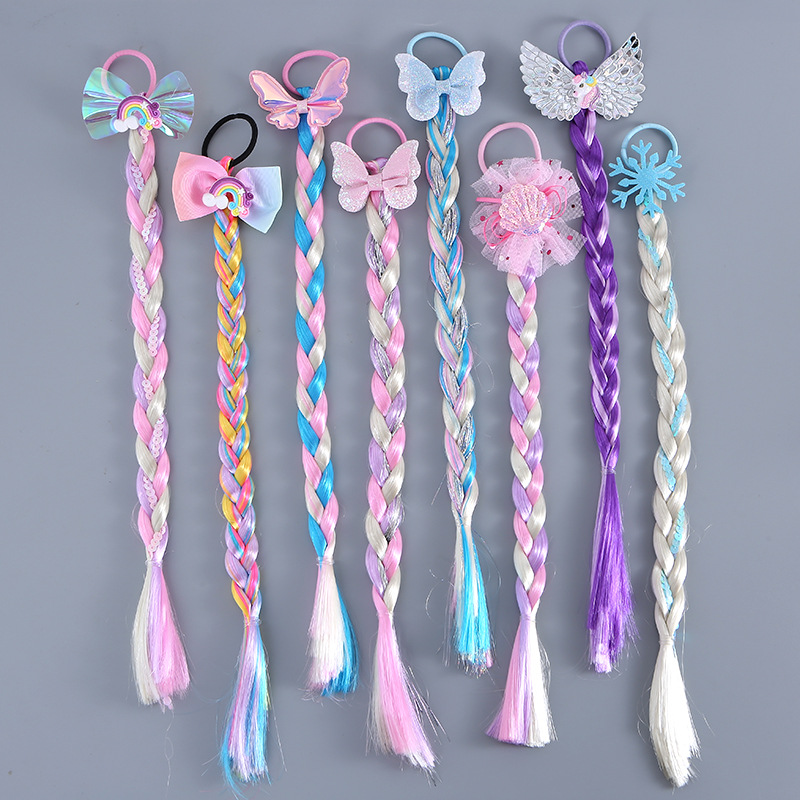 Littler Girls Long Braid Hair  – Elsa Gadget Bewertung und Preis