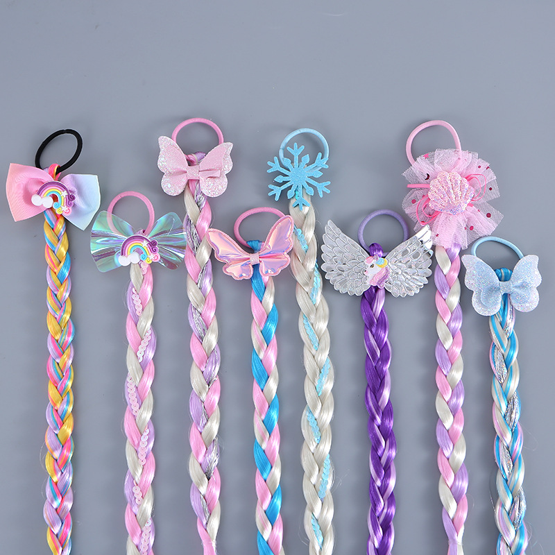 Littler Girls Long Braid Hair  – Elsa Gadget Bewertung und Preis