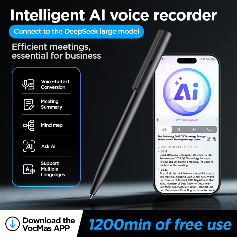 Writing Pen AI Voice Recorder  – Voice Recorder Pen Bewertung und Preis
