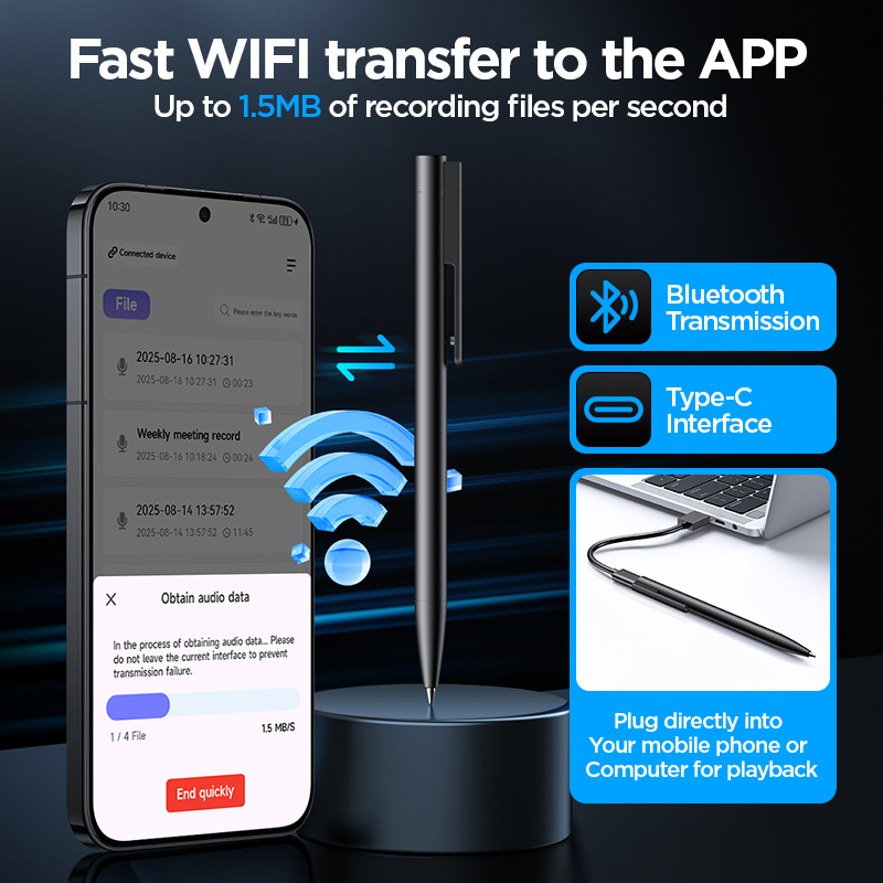 Writing Pen AI Voice Recorder  – Voice Recorder Pen Bewertung und Preis