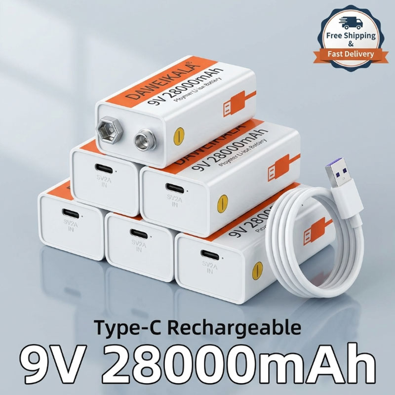 9V Type-C Rechargeable Battery – Electronics And Gadgets C Bewertung und Preis