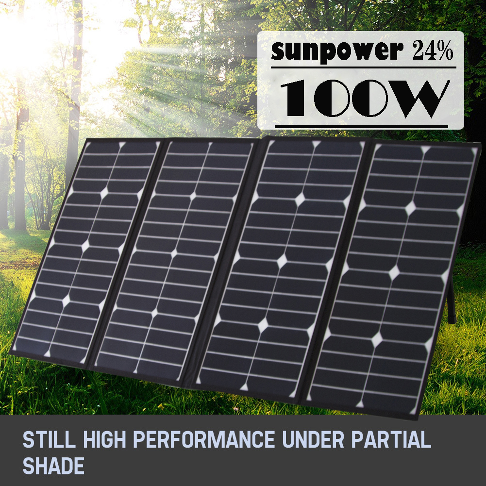 Portable 100 Watt Folding Sola – Solar Powered Charger Bewertung und Preis