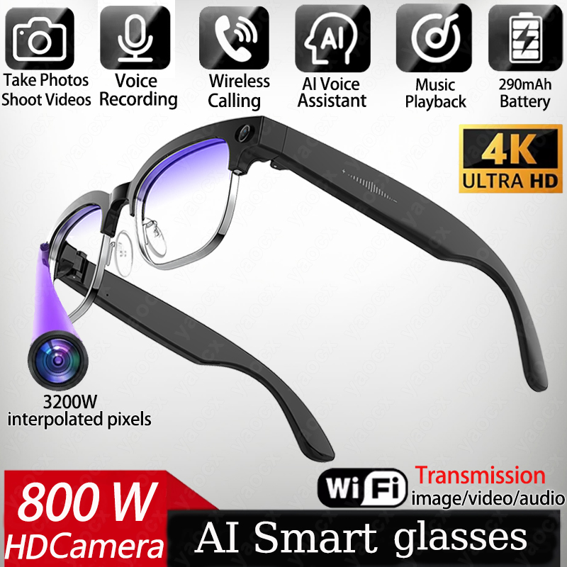 4K Smart AI Glasses 8MP Camera – Smart Glasses Ar Bewertung und Preis
