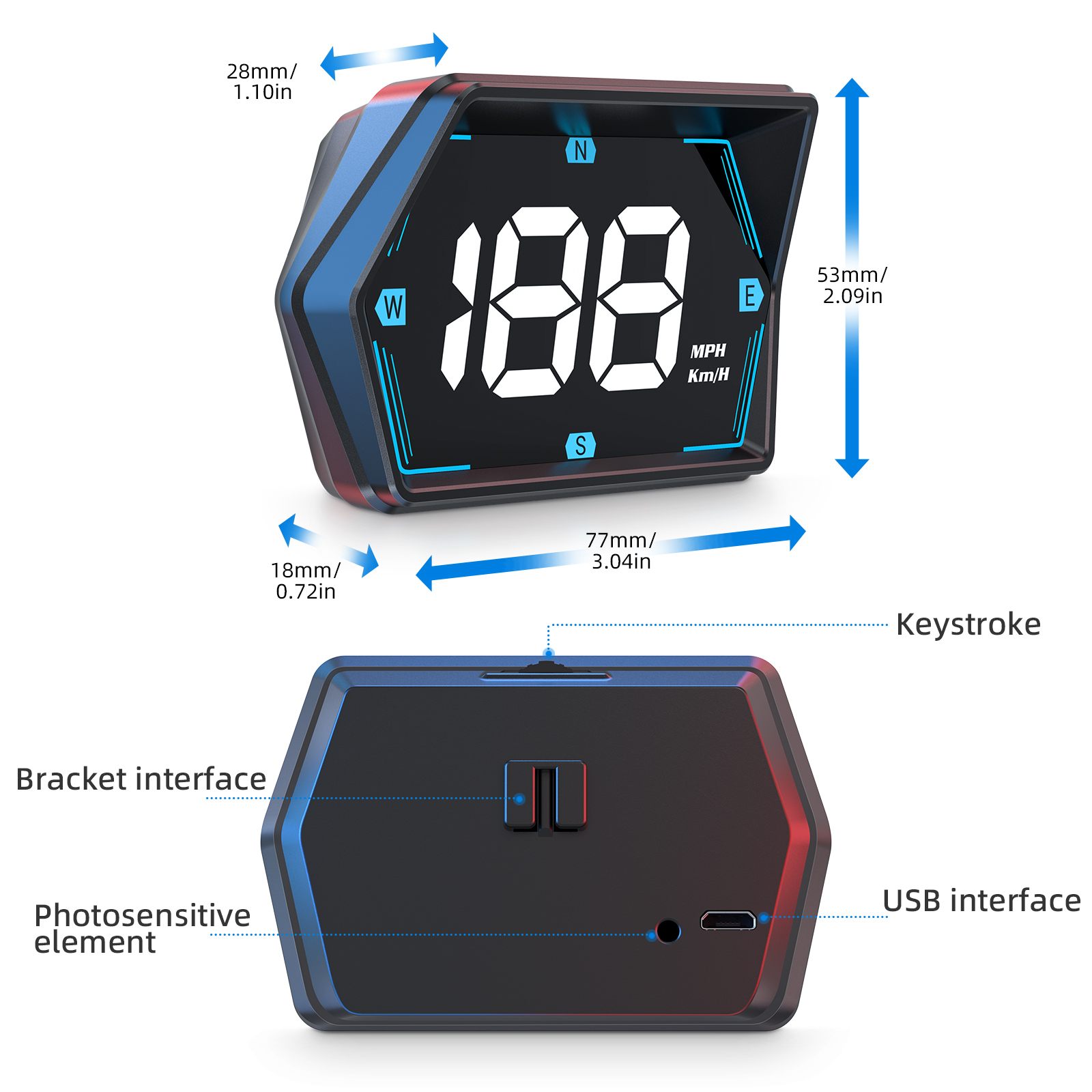 2024 New Car Head Up Display   – Electronics Gadgets For Car Bewertung und Preis