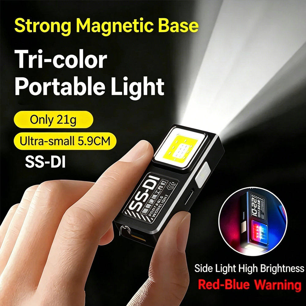 Mini COB LED Flashlight USB C  – Mini Electronics Gadgets Bewertung und Preis