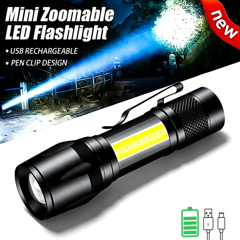 Mini LED Flashlight COB+XPE Po – Mini Electronics Gadgets Bewertung und Preis