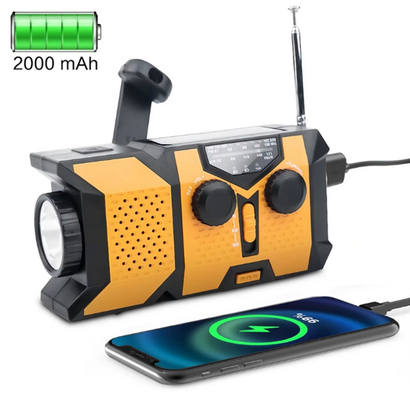 Solar Hand Crank Radio with LE – Solar Powered Charger Bewertung und Preis