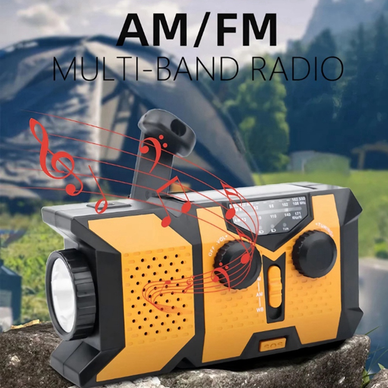 Solar Hand Crank Radio with LE – Solar Powered Charger Bewertung und Preis