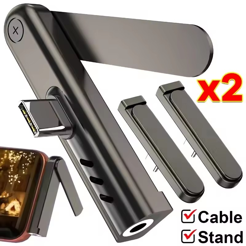 2/1PCS Portable USB C To 3.5mm – Mini Electronics Gadgets Bewertung und Preis