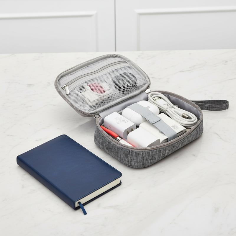 Double Layer Cable Storage Bag – Electronics Gadgets And Accessories Bewertung und Preis