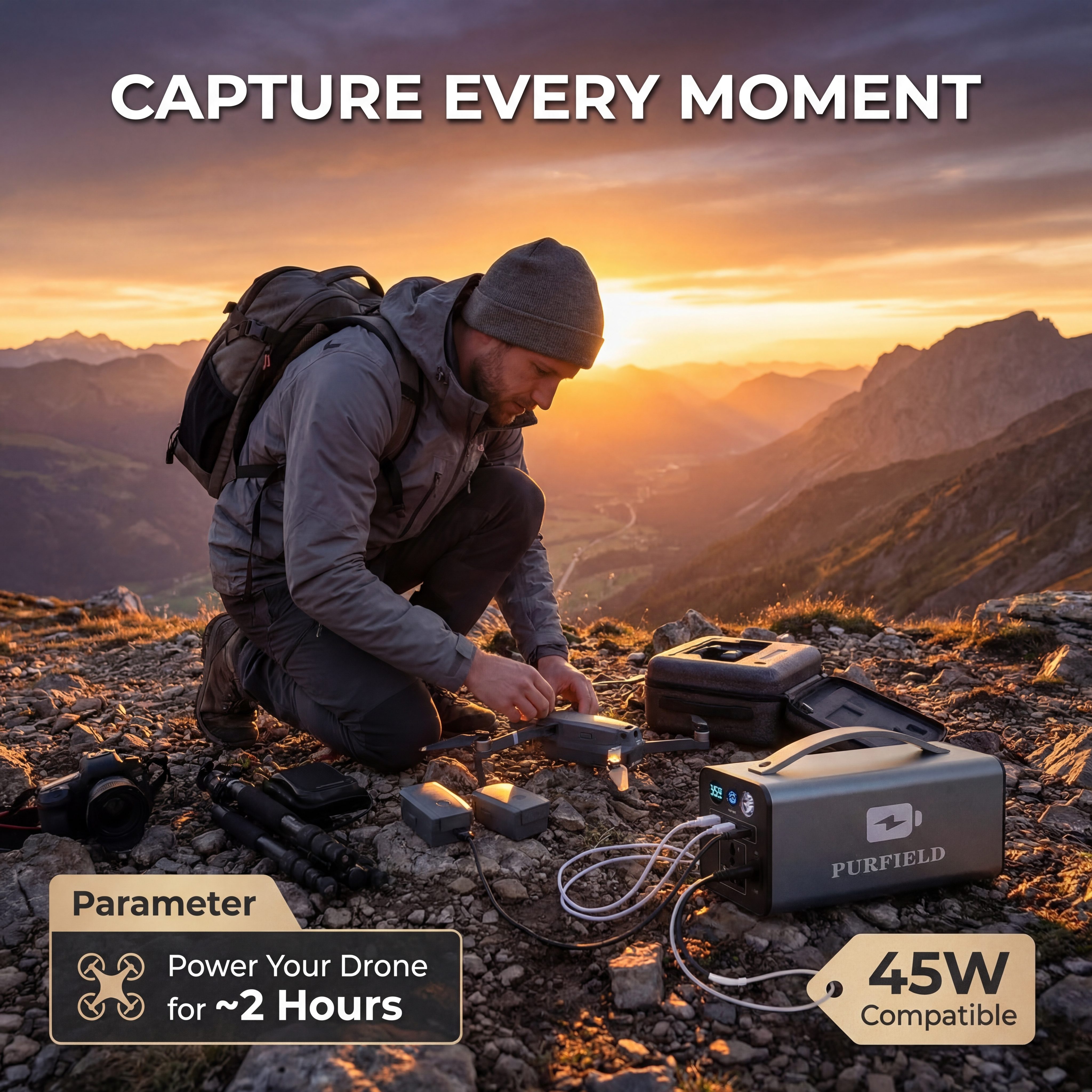 180W Outdoor Power Station 320 – Solar Powered Charger Bewertung und Preis