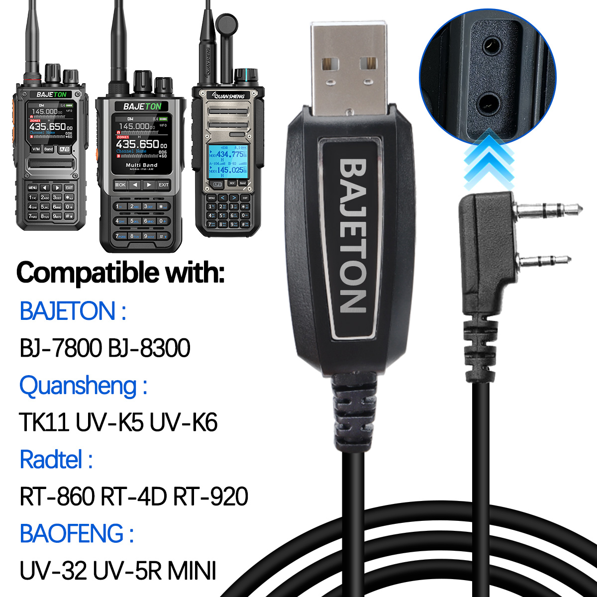 BAJETON Walkie Talkie USB Prog – Mini Electronics Gadgets Bewertung und Preis