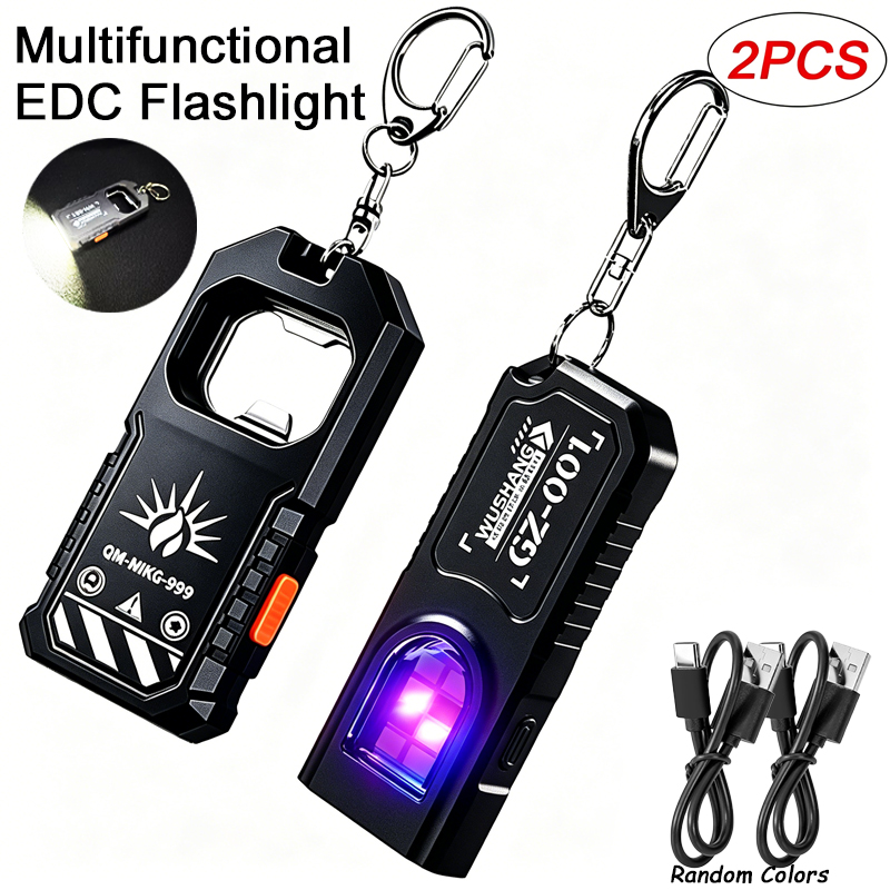 2Pcs Portable LED COB Keychain – Mini Electronics Gadgets Bewertung und Preis