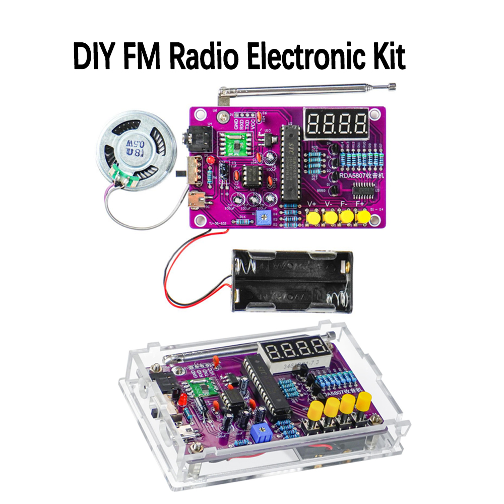 DIY FM Radio Electronic Kit 87 – Diy Electronics Gadgets Bewertung und Preis
