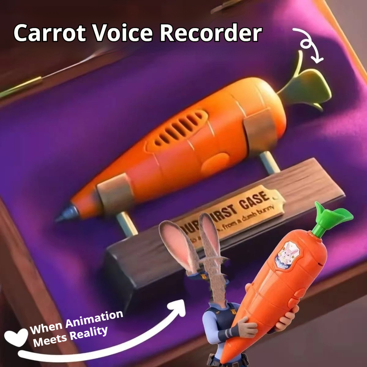 Cute carrot voice recorder stu – Voice Recorder Pen Bewertung und Preis