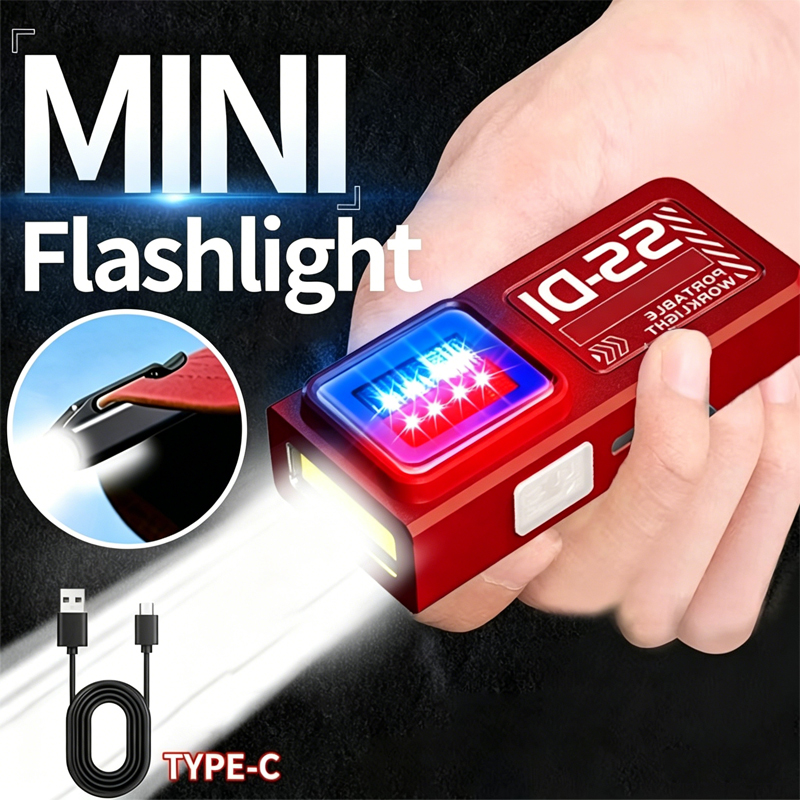 1/2PCS Mini COB LED Flashlight – Mini Electronics Gadgets Bewertung und Preis
