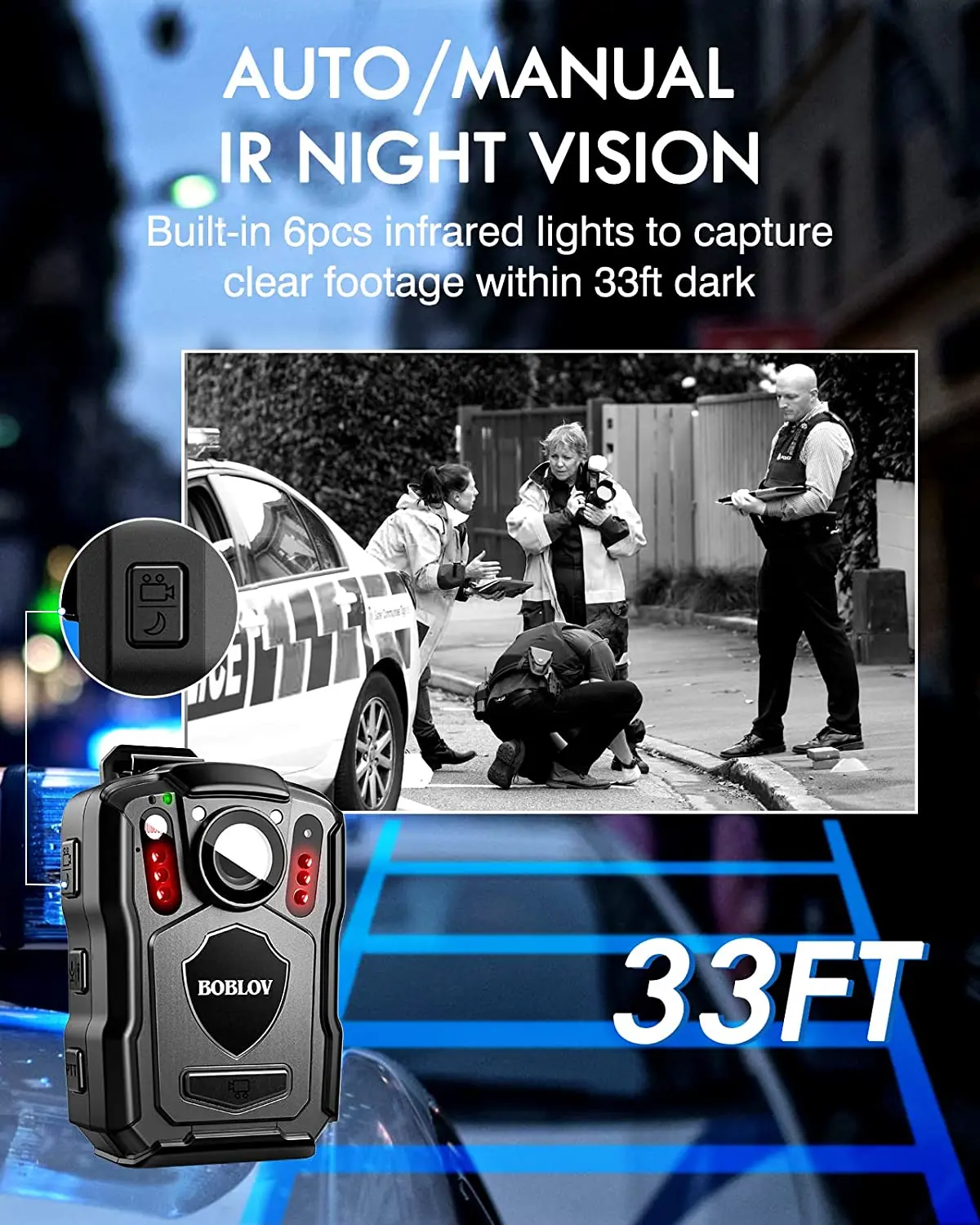 BOBLOV M5 Police Body Camera w – Compact Camera Mirrorless Bewertung und Preis