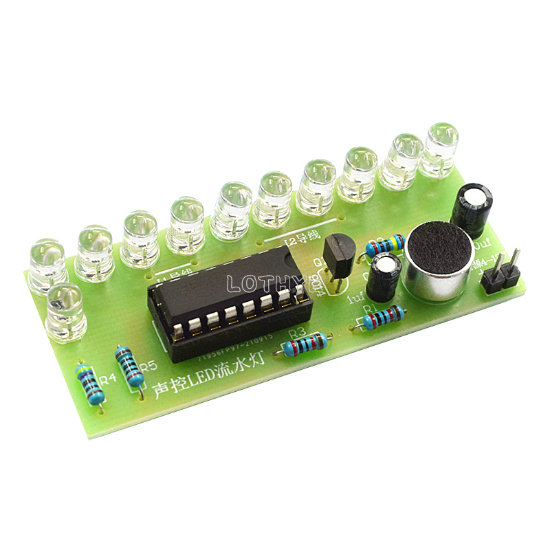 CD4017 Voice Control LED Water – Diy Electronics Gadgets Bewertung und Preis