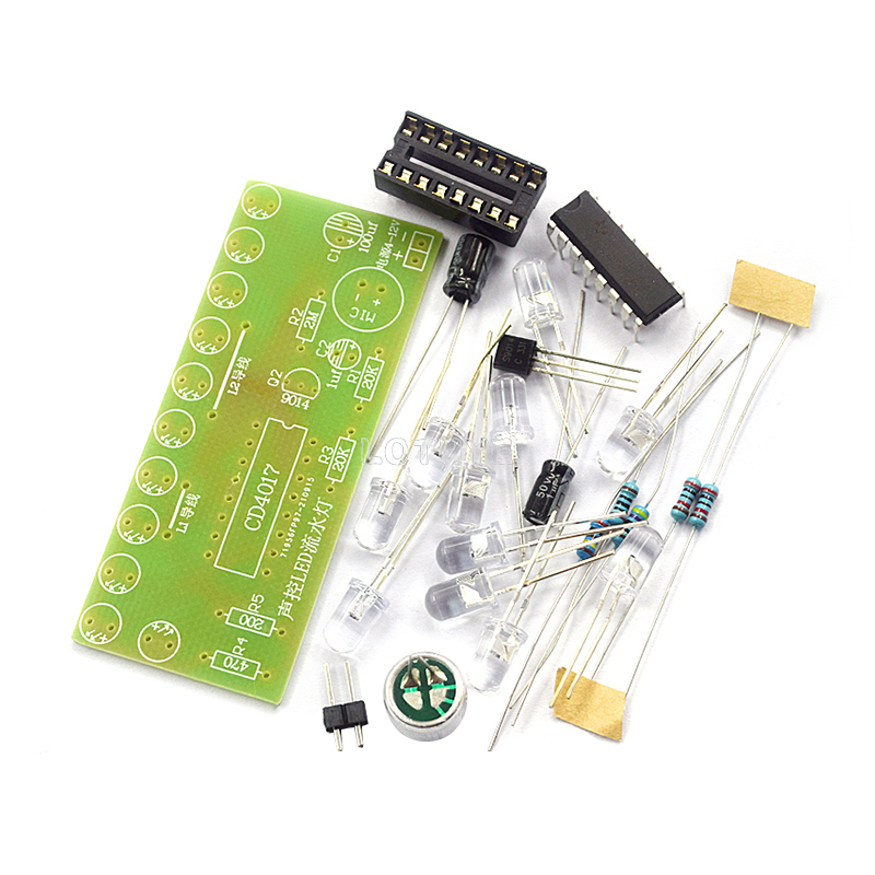 CD4017 Voice Control LED Water – Diy Electronics Gadgets Bewertung und Preis