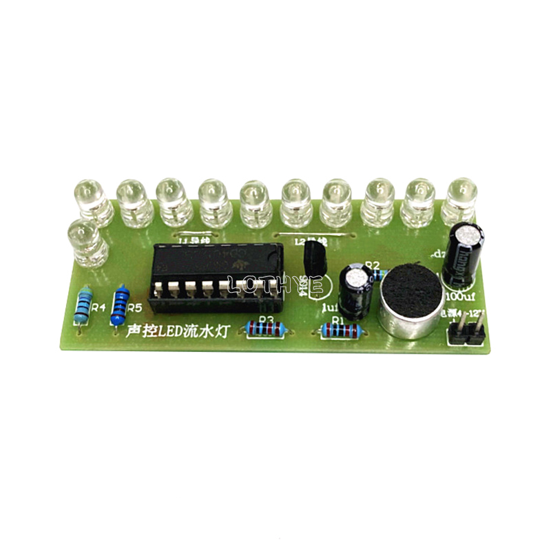 CD4017 Voice Control LED Water – Diy Electronics Gadgets Bewertung und Preis
