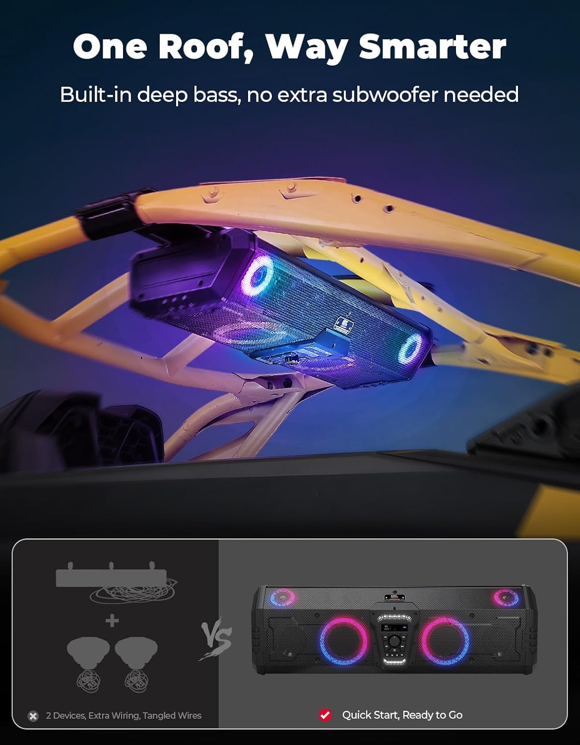 KEMIMOTO UTV 800w Deep Bass Bl – Bluetooth Speaker Waterproof Bewertung und Preis