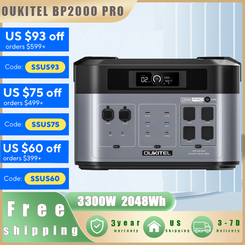 OUKITEL BP2000 PRO Portable Po – Solar Powered Charger Bewertung und Preis