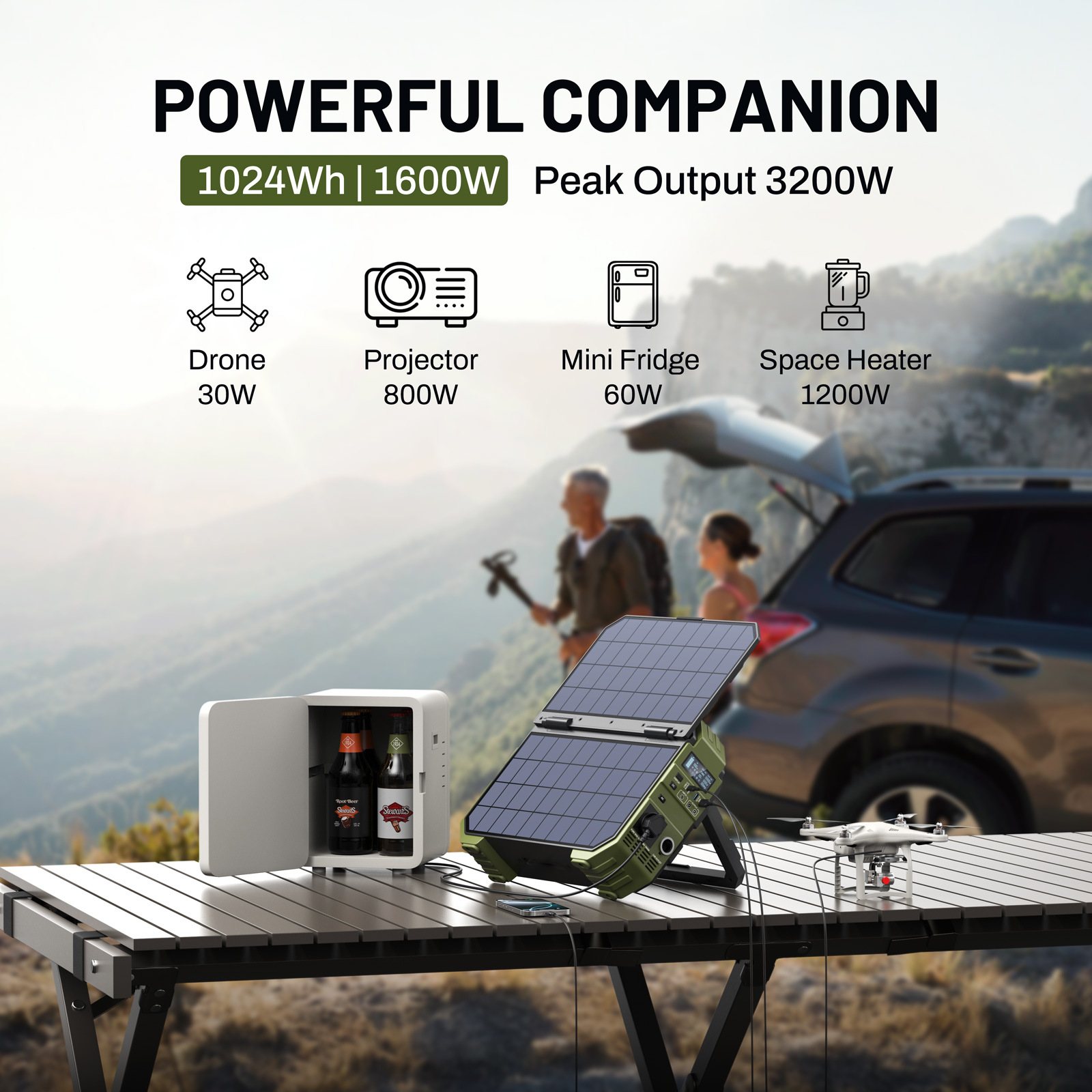 Portable Power station with So – Solar Powered Charger Bewertung und Preis