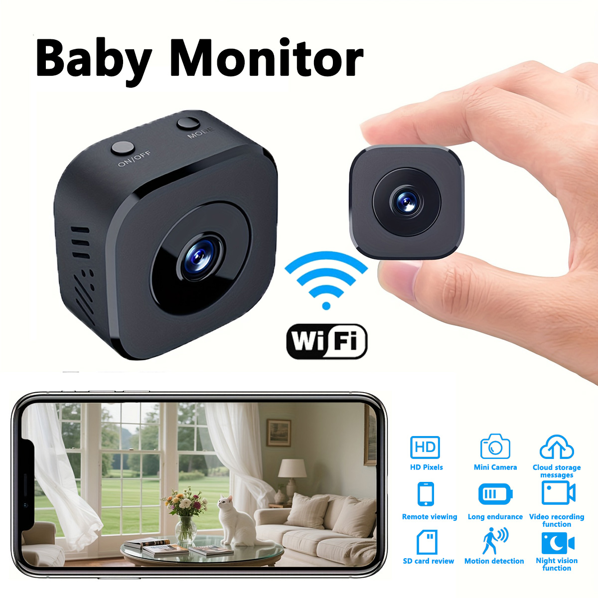 1080P HD Mini WiFi Camera Indo – Compact Camera Mirrorless Bewertung und Preis