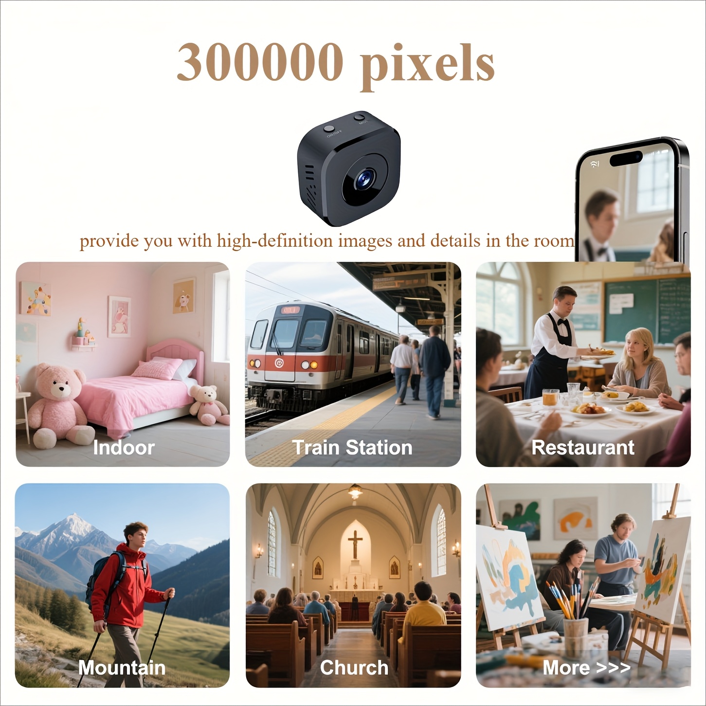 1080P HD Mini WiFi Camera Indo – Compact Camera Mirrorless Bewertung und Preis