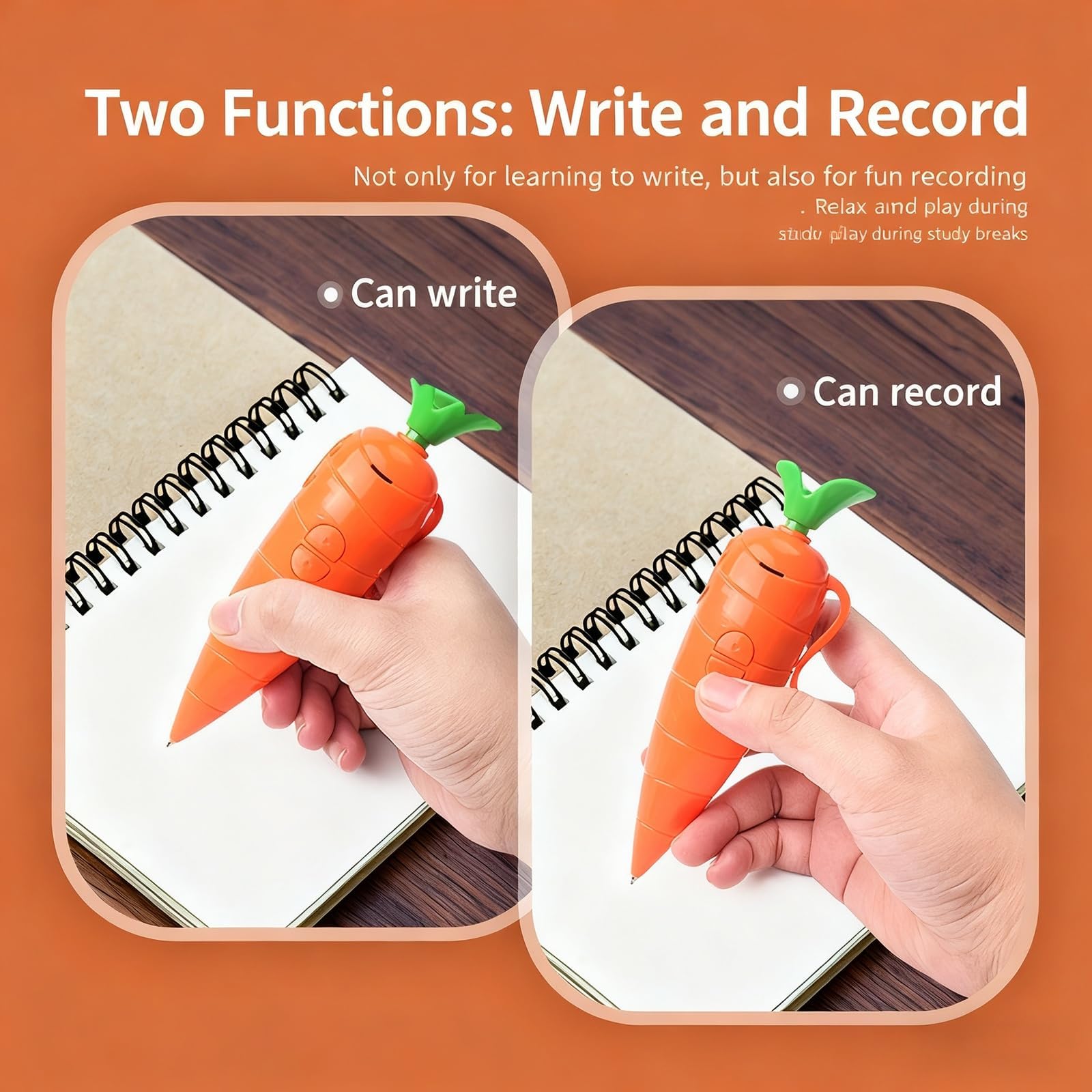 2 in 1 Carrot Funny Multi Func – Voice Recorder Pen Bewertung und Preis