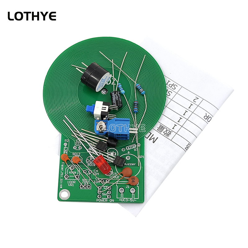 DC 3V-5V Metal Detector Kit DI – Diy Electronics Gadgets Bewertung und Preis