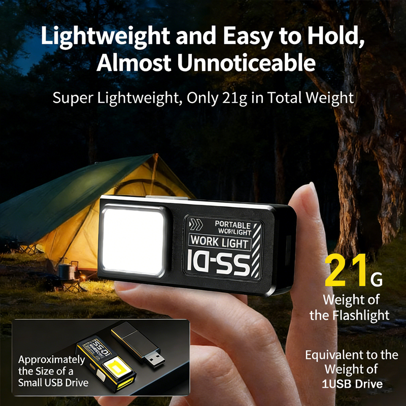 Mini COB LED Flashlight Rechar – Mini Electronics Gadgets Bewertung und Preis