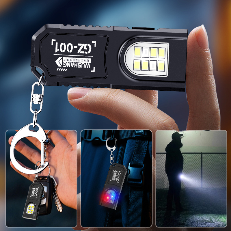 Portable Keychain LED COB Flas – Mini Electronics Gadgets Bewertung und Preis
