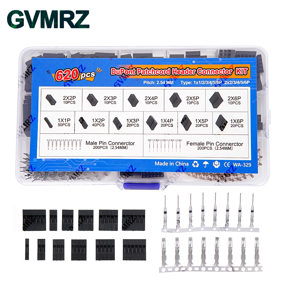 620PCS DuPont Header Connector – Diy Electronics Gadgets Bewertung und Preis