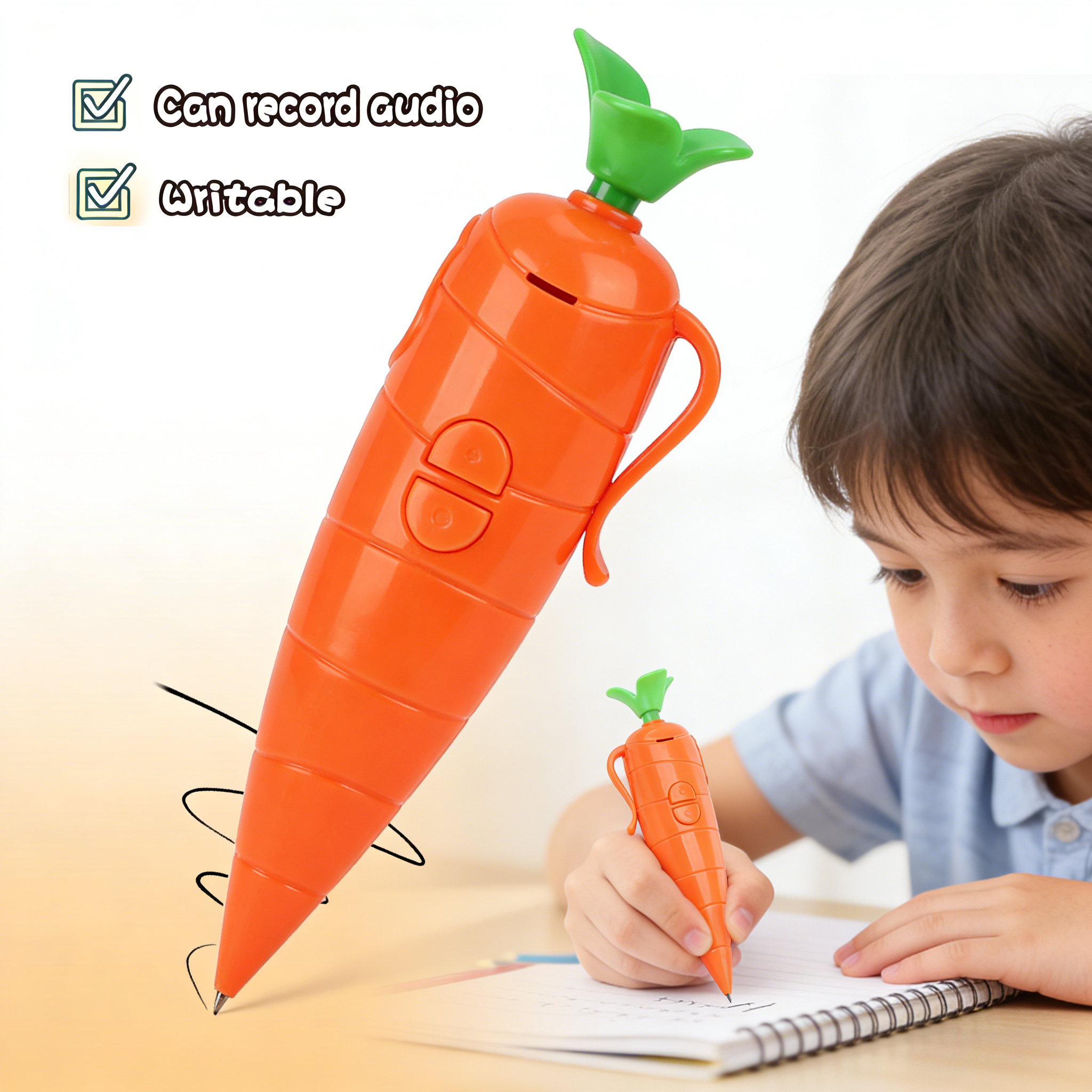 Creative Carrot-Shaped 2-in-1  – Voice Recorder Pen Bewertung und Preis