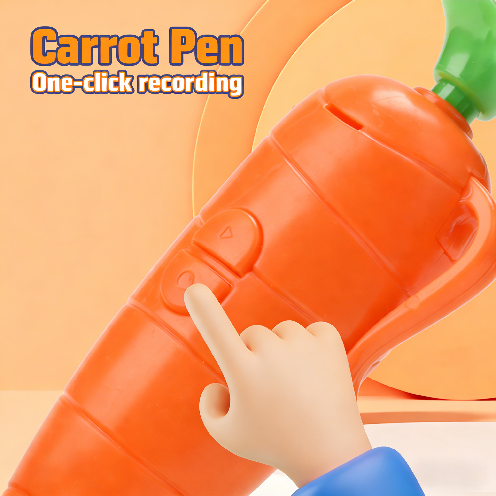 Creative Carrot-Shaped 2-in-1  – Voice Recorder Pen Bewertung und Preis