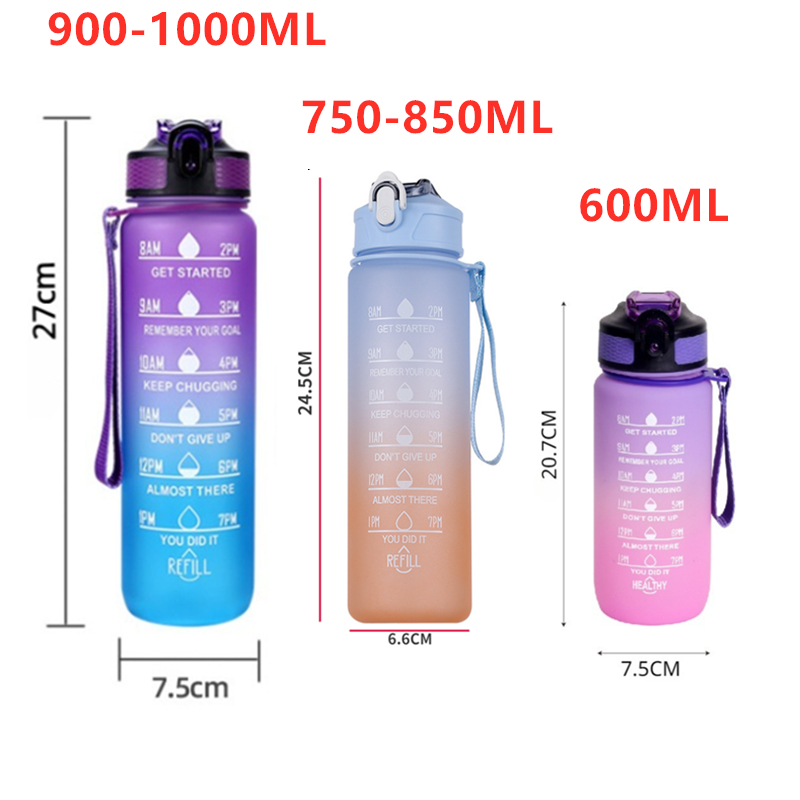 3Sizes Sports Water Bottle Gra – Smart Water Bottle Tracker Bewertung und Preis